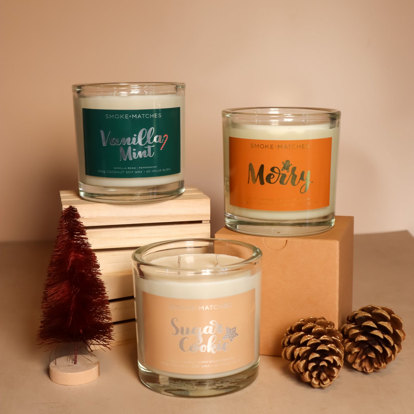 Merry - 400g Candle