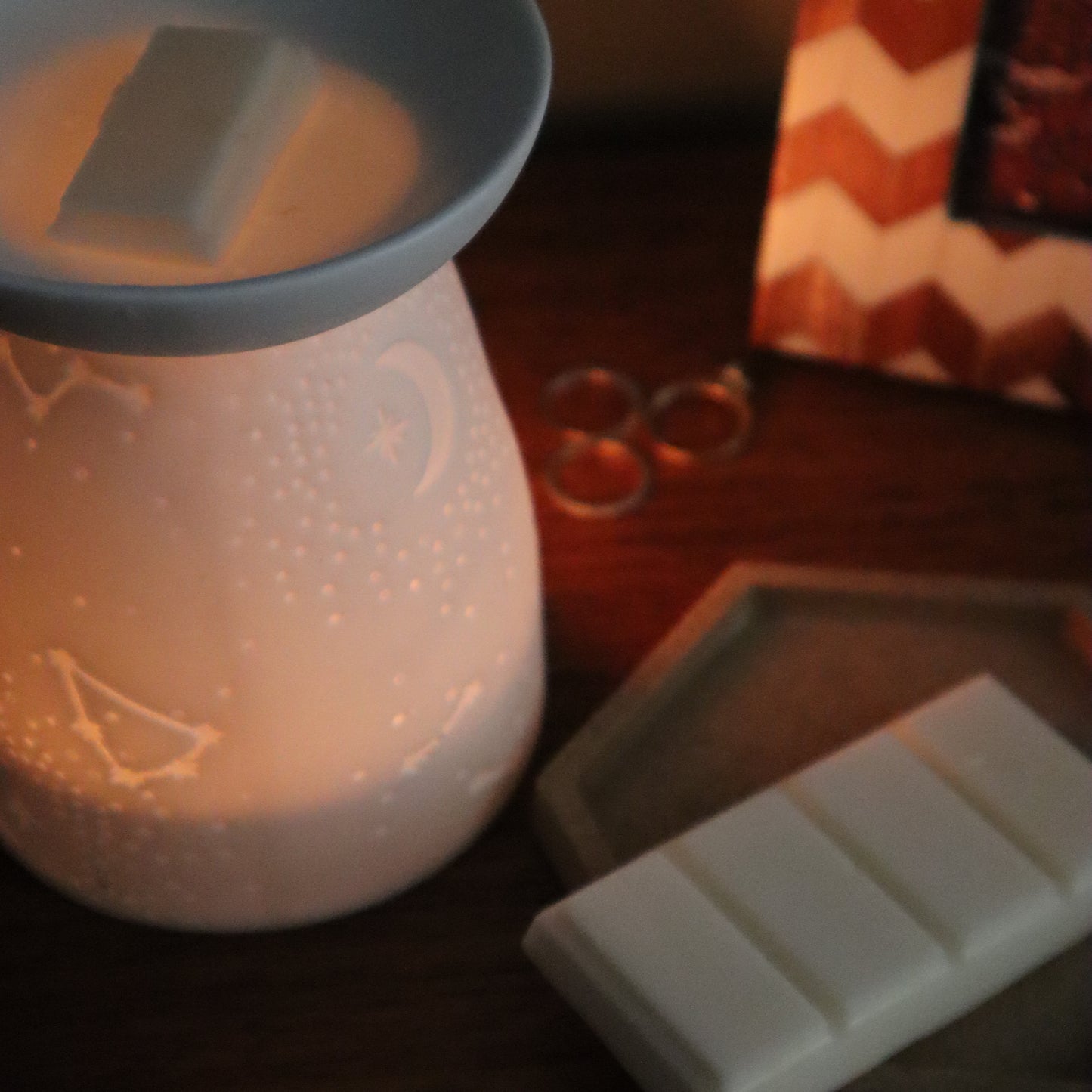 Celestial Glowing Wax Burner