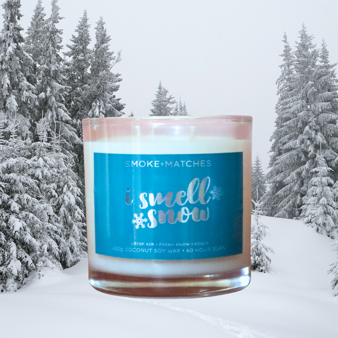 I Smell Snow - 400g Candle