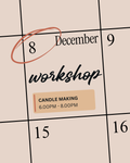 Christmas Candle Making Workshop - 10th October - 4 ON THE HIGH STREET
