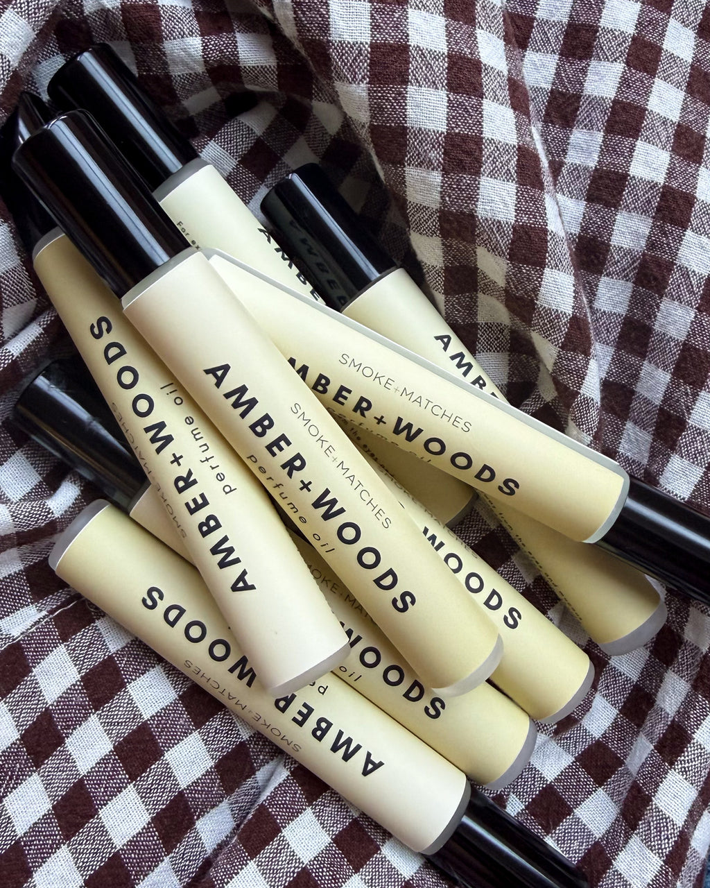 Amber + Woods / Rollerball Perfume Oil 10ml