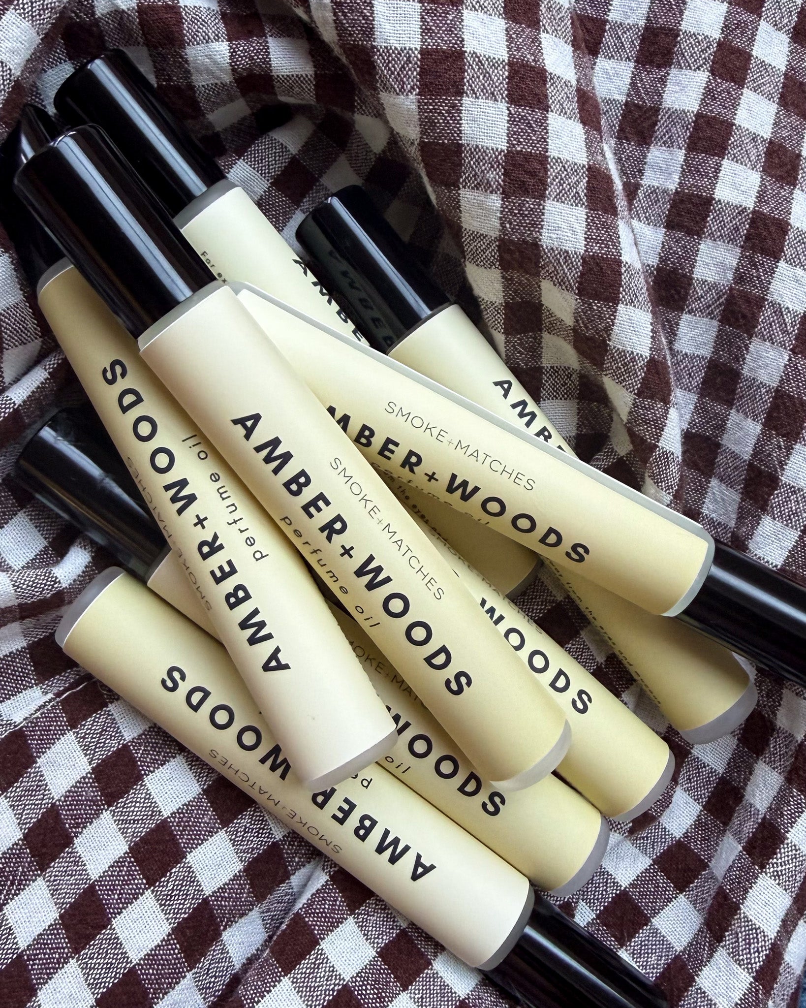 Amber + Woods / Rollerball Perfume Oil 10ml