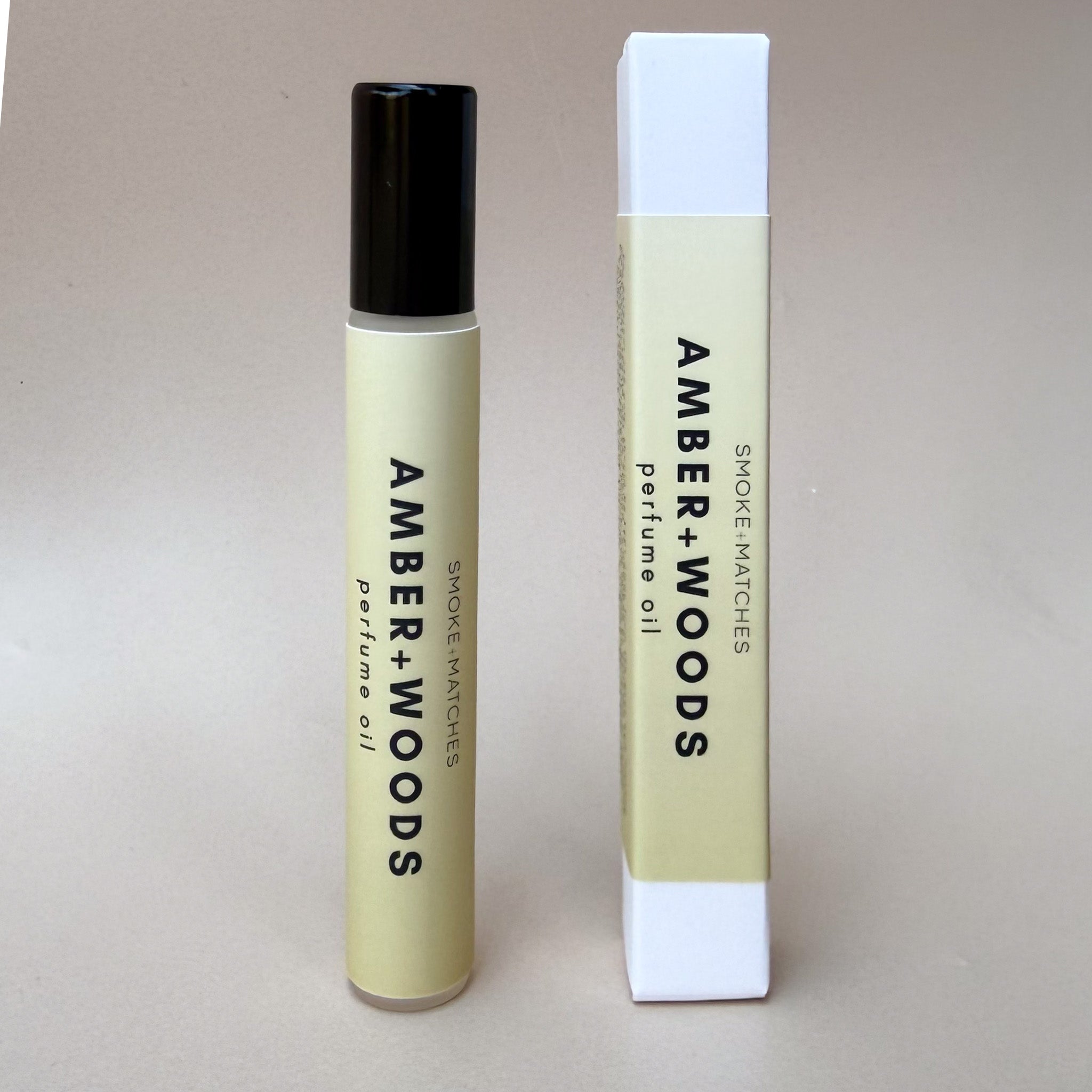 Amber + Woods / Rollerball Perfume Oil 10ml