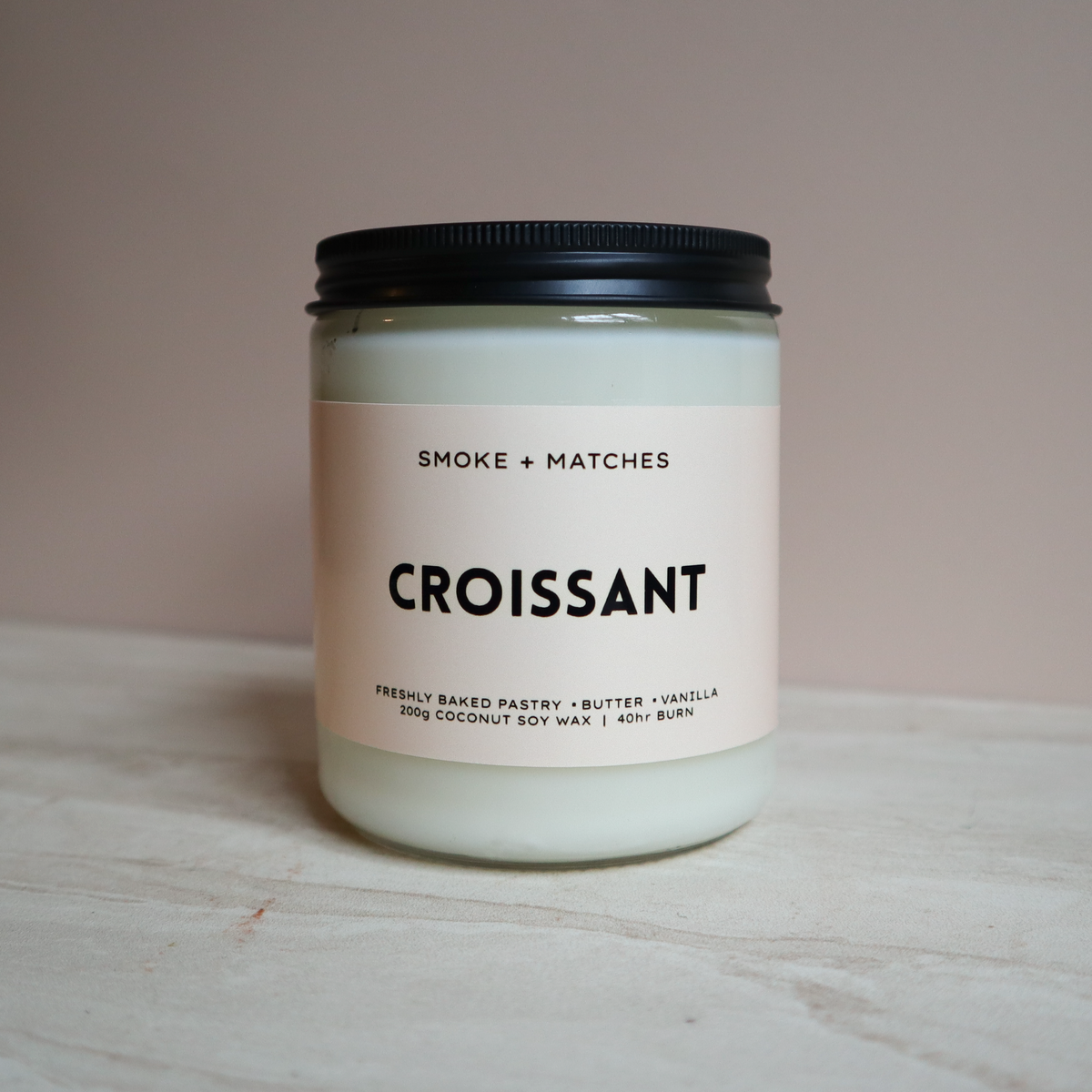 🥐 Croissant 🥐 - 40hr Candle