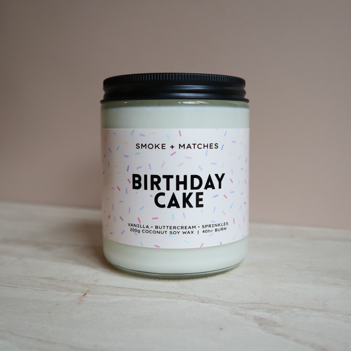 Birthday Cake - 40hr Candle
