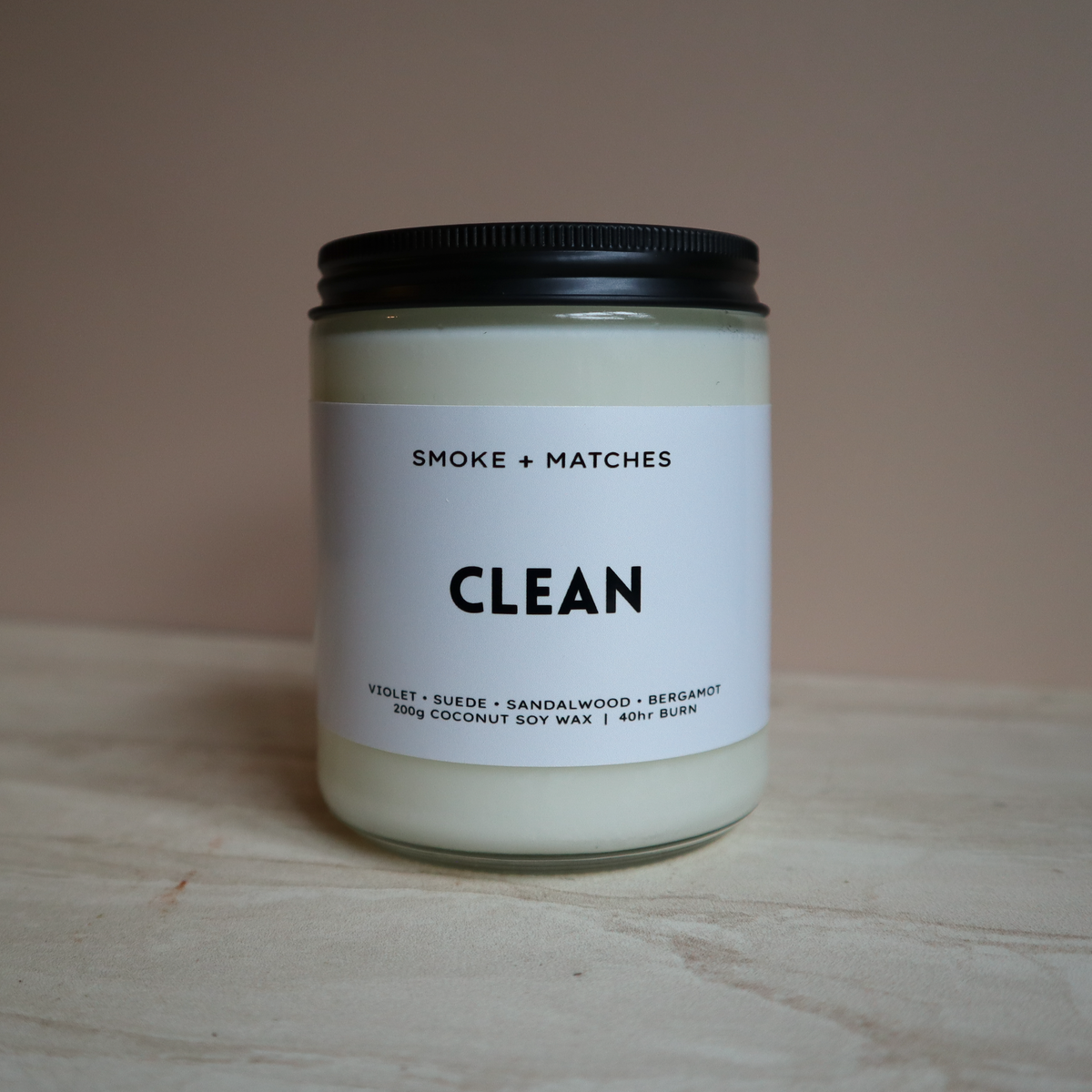 CLEAN - 40hr Candle  🫧