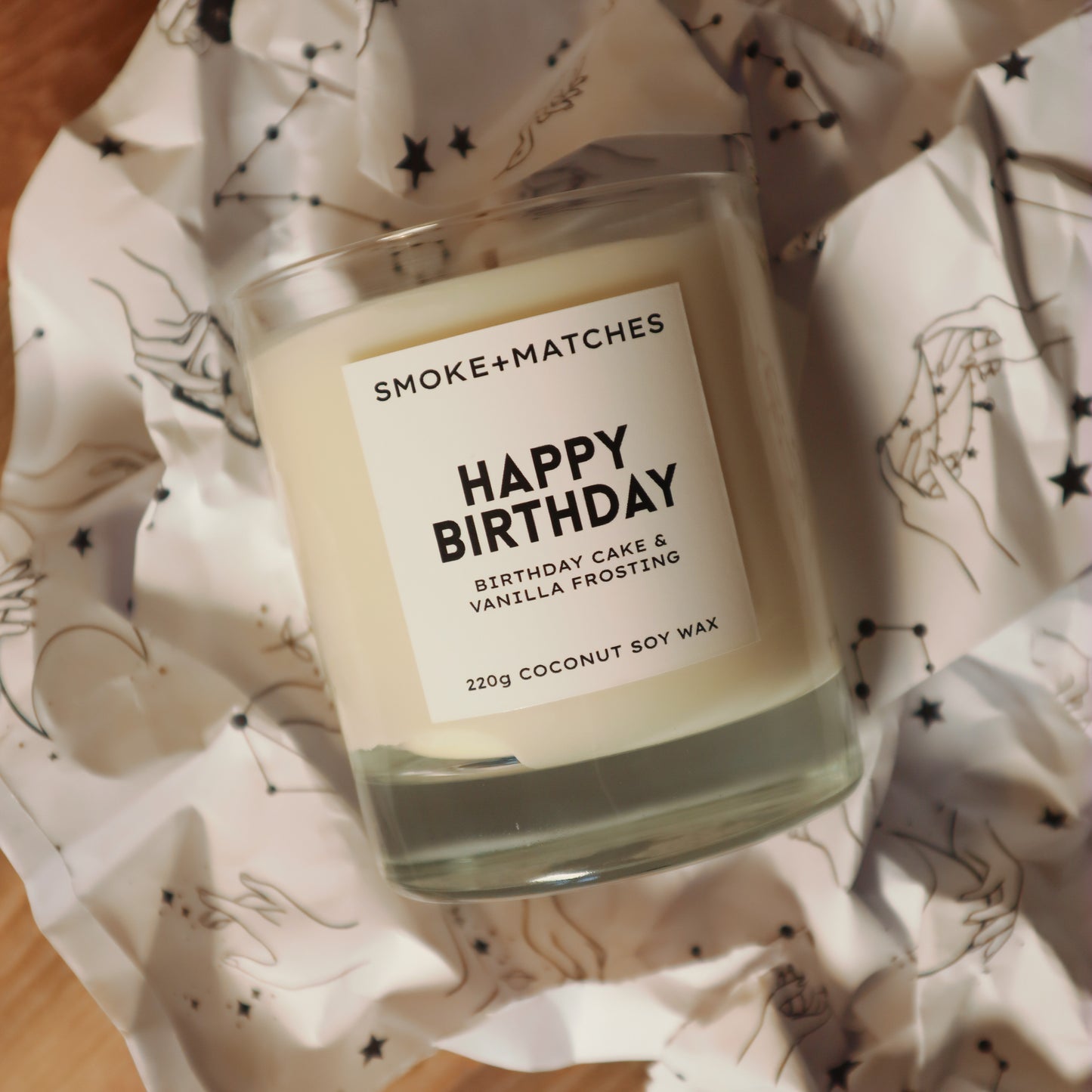 Happy Birthday - 220g Candle