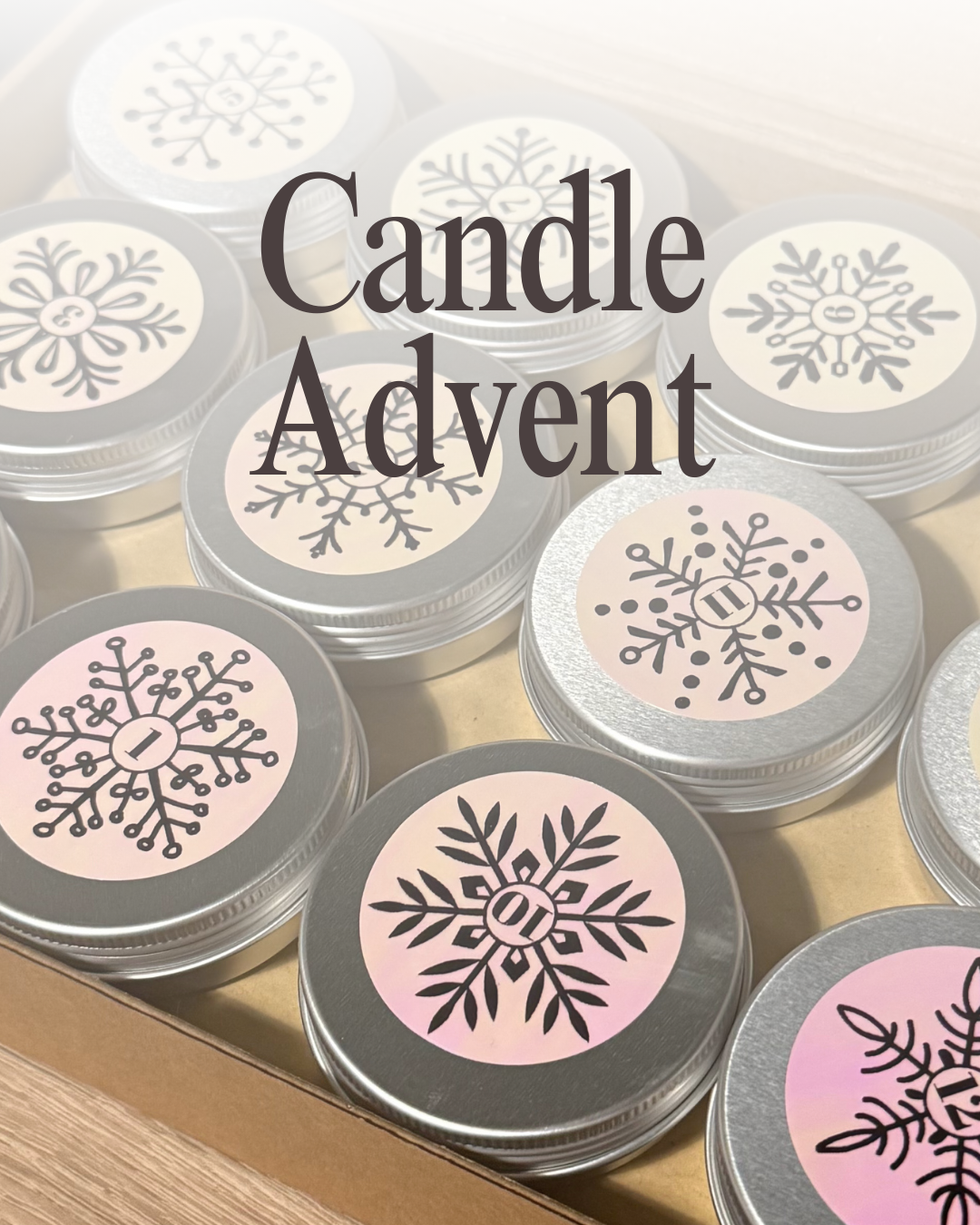 12 DAYS OF WAXMAS - Candle Advent Calendar